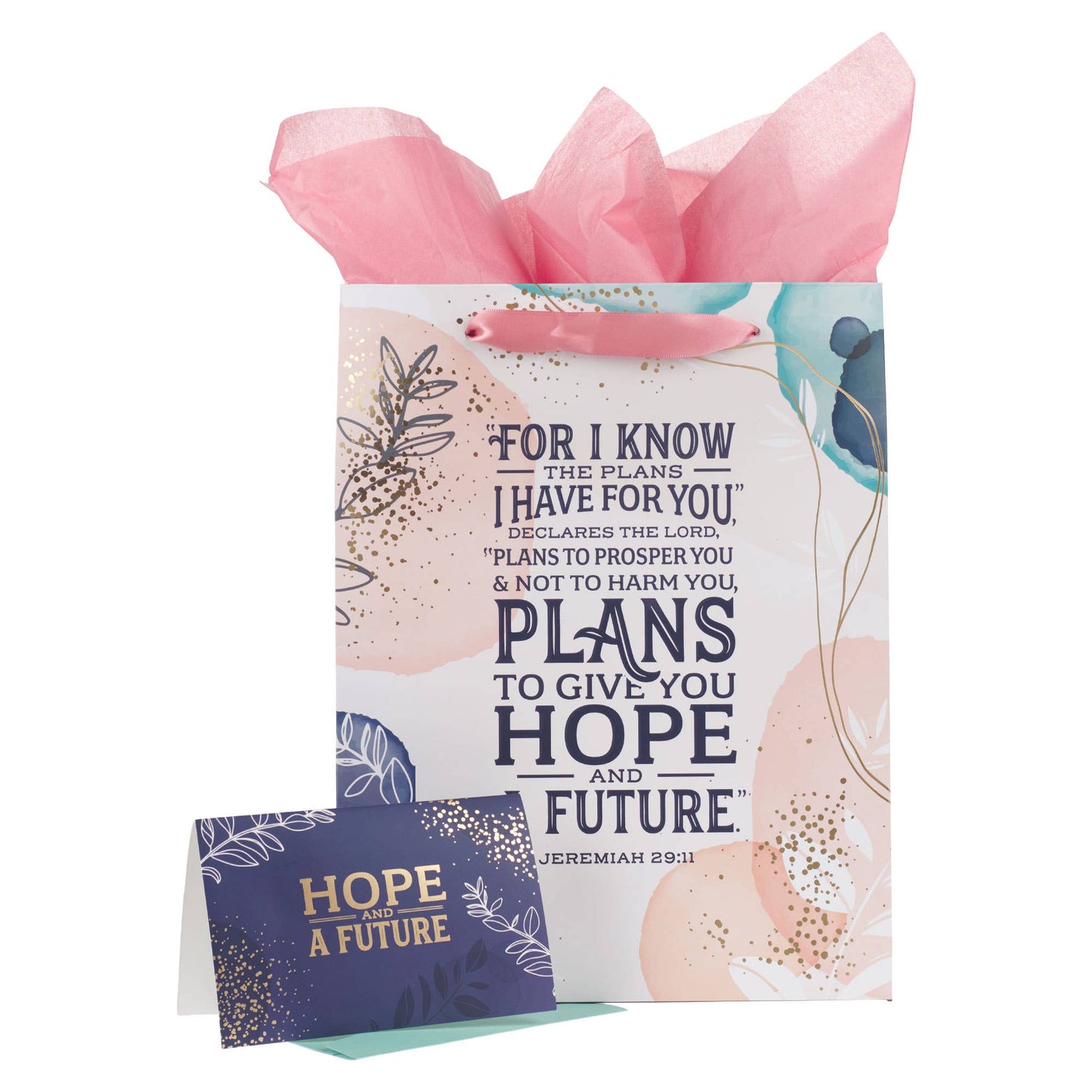 I Know the Plans | Large Gift Bag & Card - Jeremiah 29:11