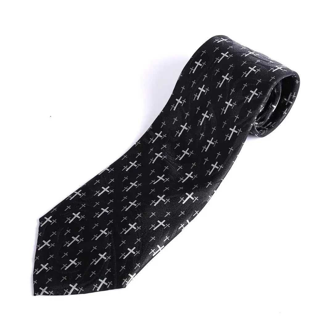 Tie - Floating Crosses