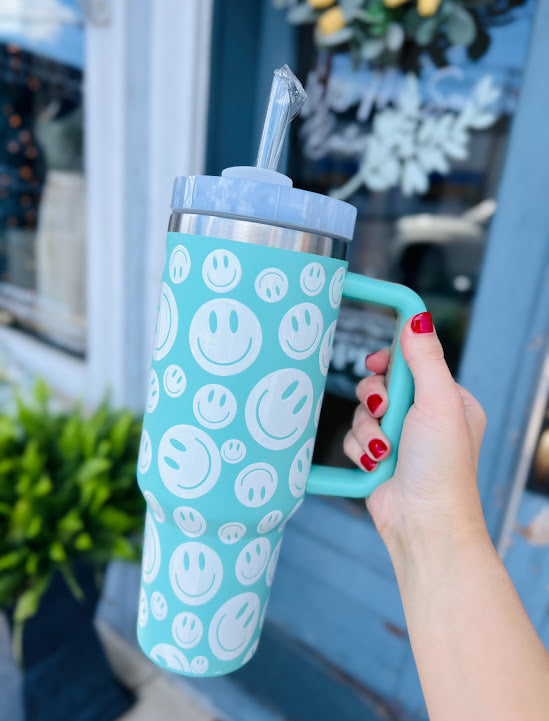 Smile My Way | 40oz Stainless Steel Tumbler