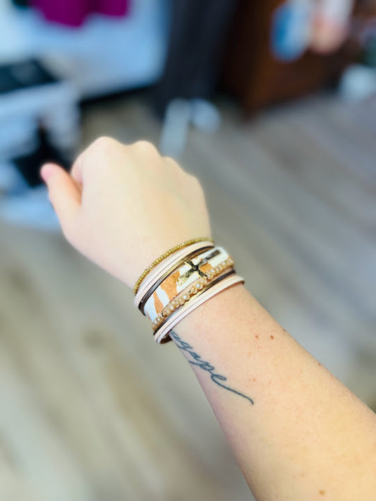 The Cross Multi-Layered Magnetic Bracelets
