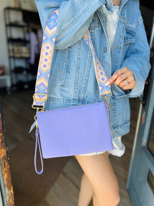Izzy Crossbody - Petunia