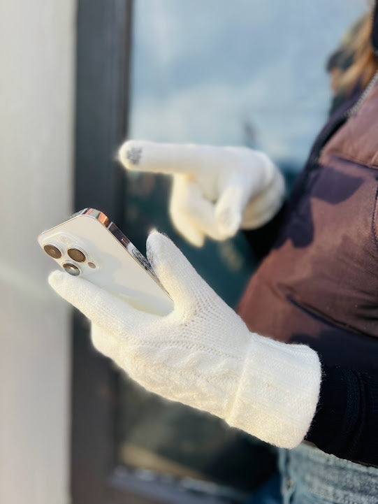 Phone Accessible Touch Gloves