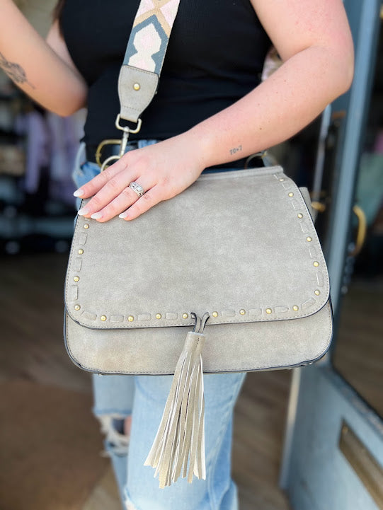 Bailey Crossbody - Grey