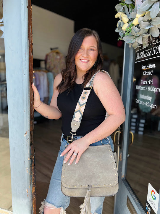 Bailey Crossbody - Grey