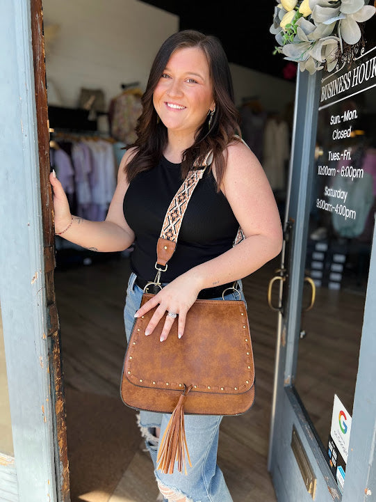 Bailey Crossbody - Brown
