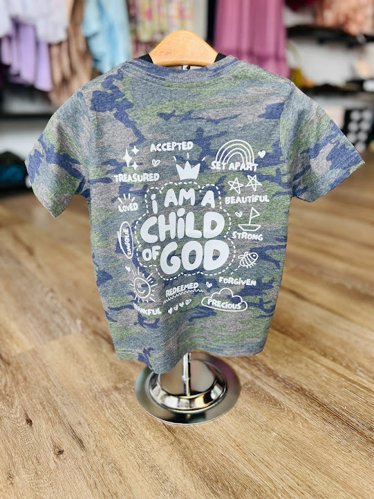 I Am A Child Of God | Kiddos Graphic Tee