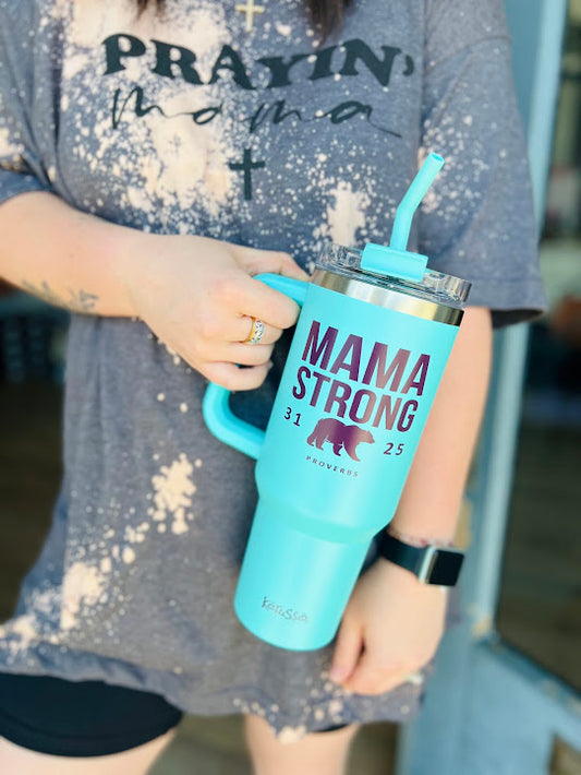 Mama Strong | Steel Tumbler