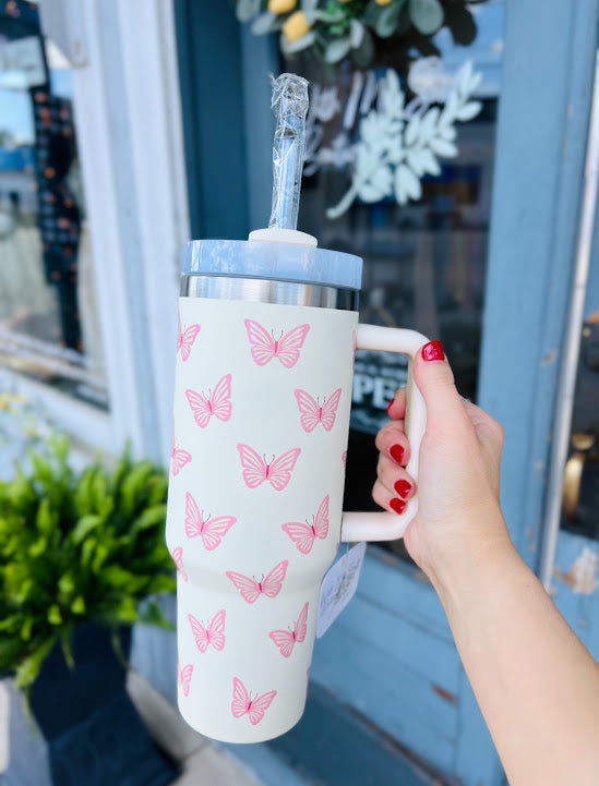 Butterfly | 40oz Stainless Steel Tumbler