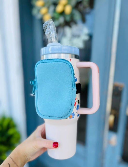 Buddy Pouch | 40oz Tumbler Wallet - Blue