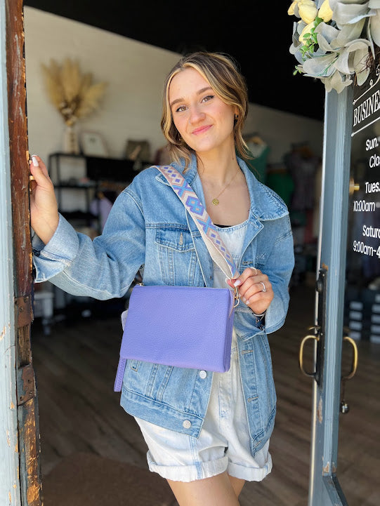 Izzy Crossbody - Petunia