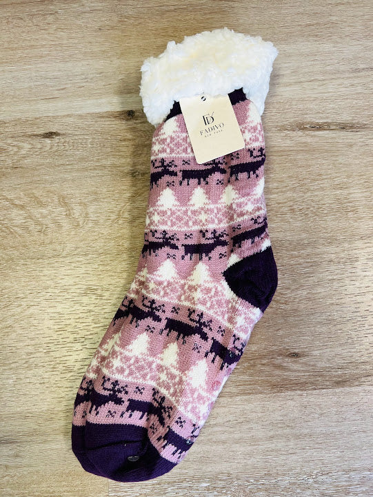 Winter Holiday Socks