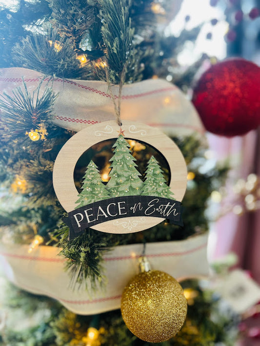 Peace On Earth Ornament