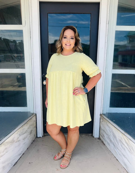 Cyrus | Puff Sleeve Dress