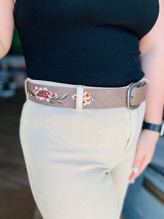 Embroidered Bohemian Belt