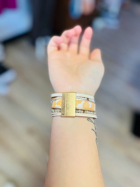 The Cross Multi-Layered Magnetic Bracelets