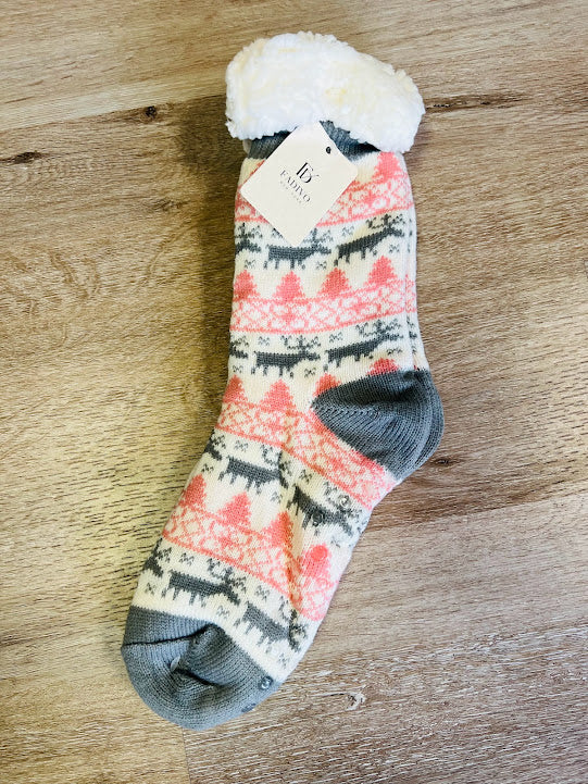 Winter Holiday Socks