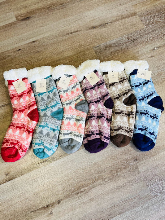 Winter Holiday Socks