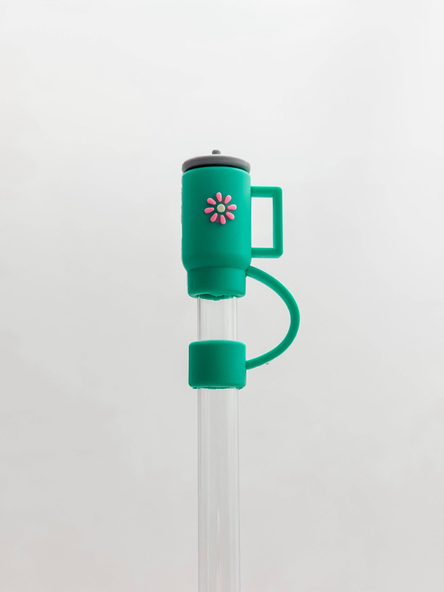 Kelly Green Tumbler | Straw Cover