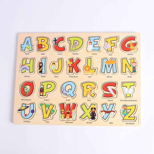 Wood Puzzle - Bible ABC's