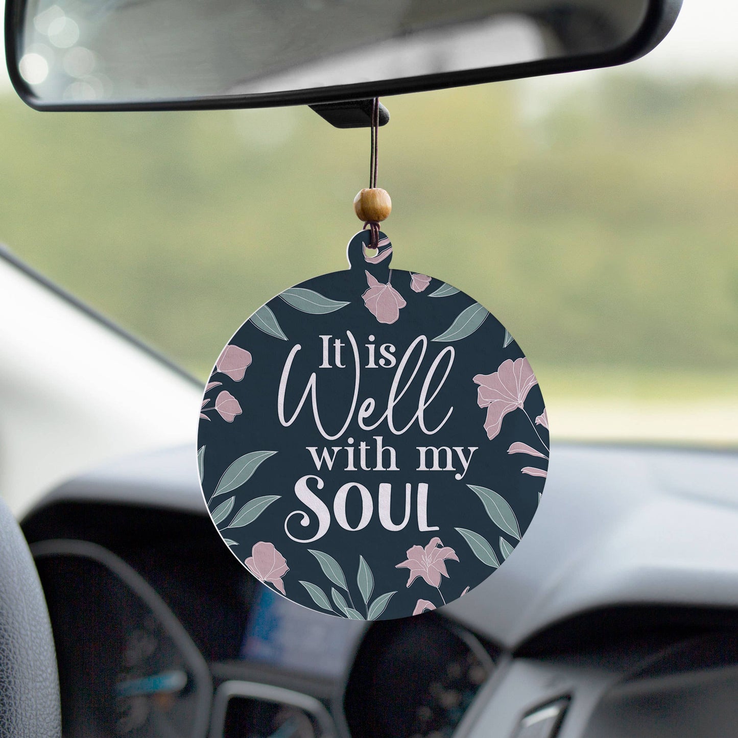 It Is Well With My Soul | Car Freshie