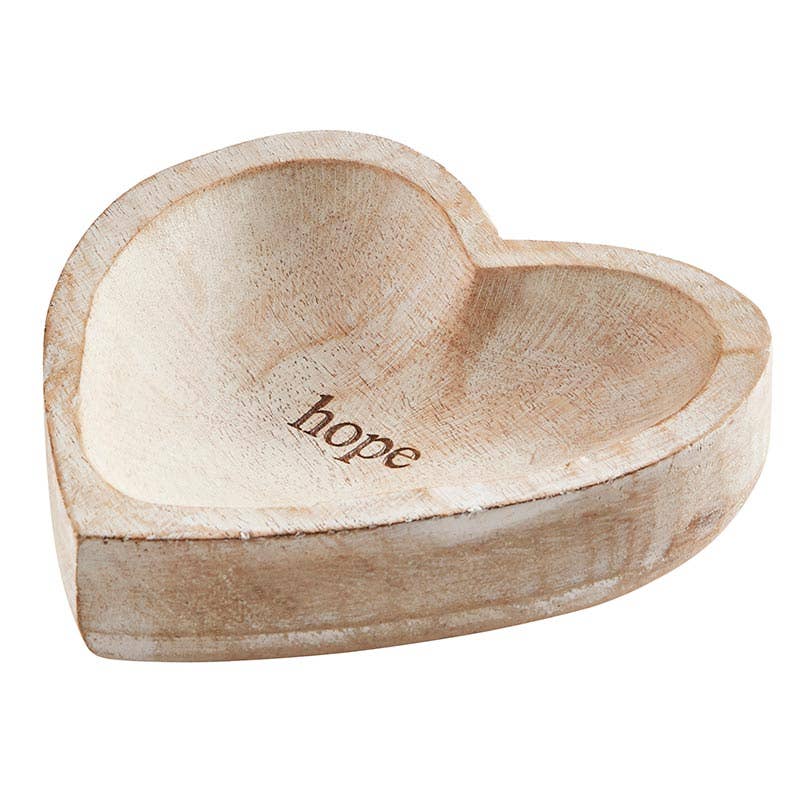 Hope Wood Heart