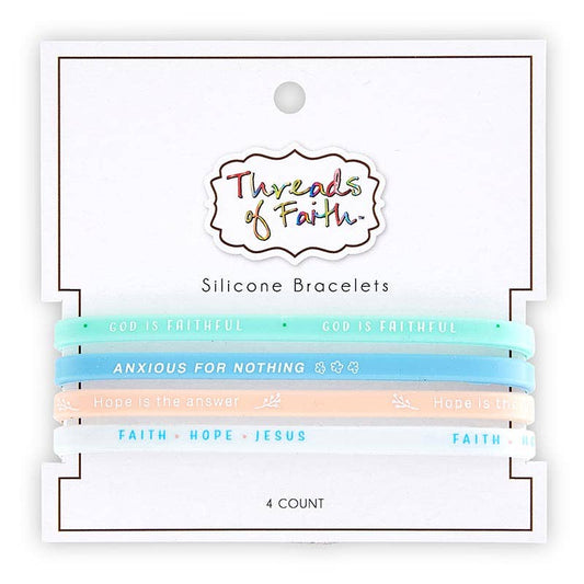God Is Faithful | Silicone Bracelet