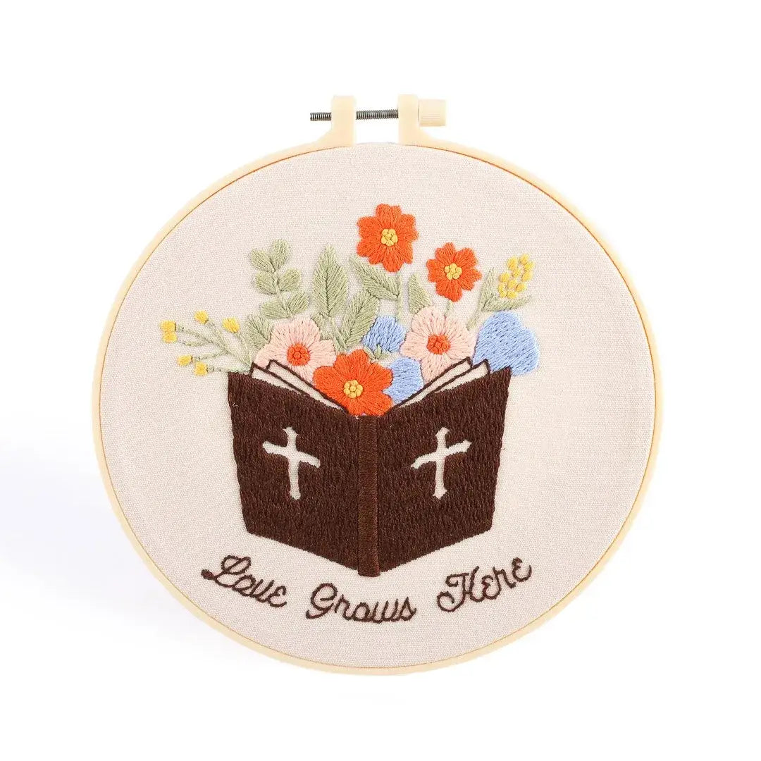 Love Grows Here | Embroidery Kit