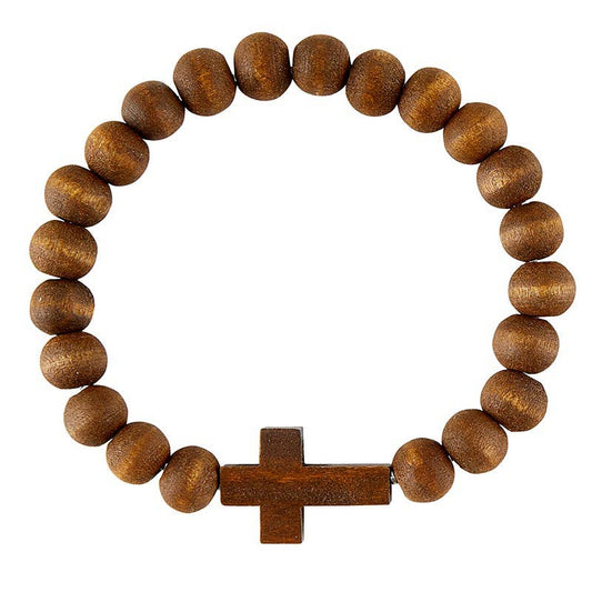 Beaded Cross Bracelet