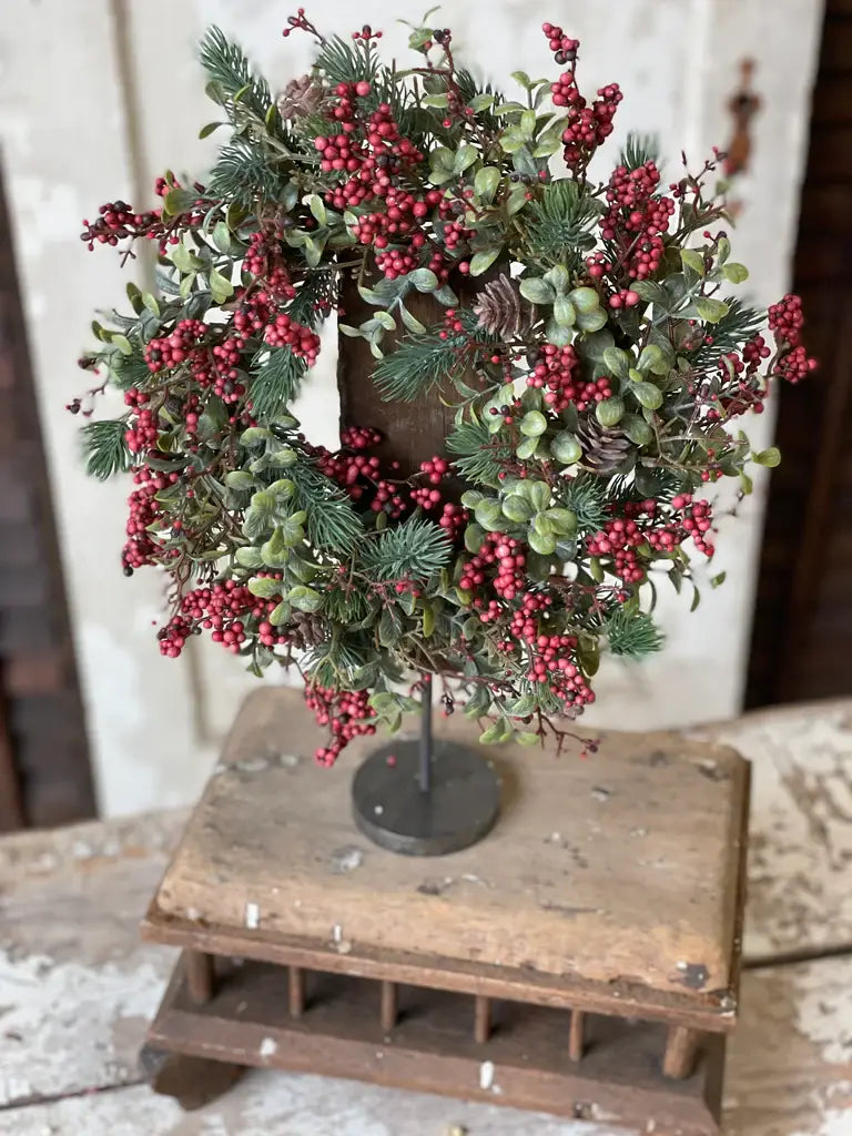 Laden Berry Wreath | Christmas Home Decor