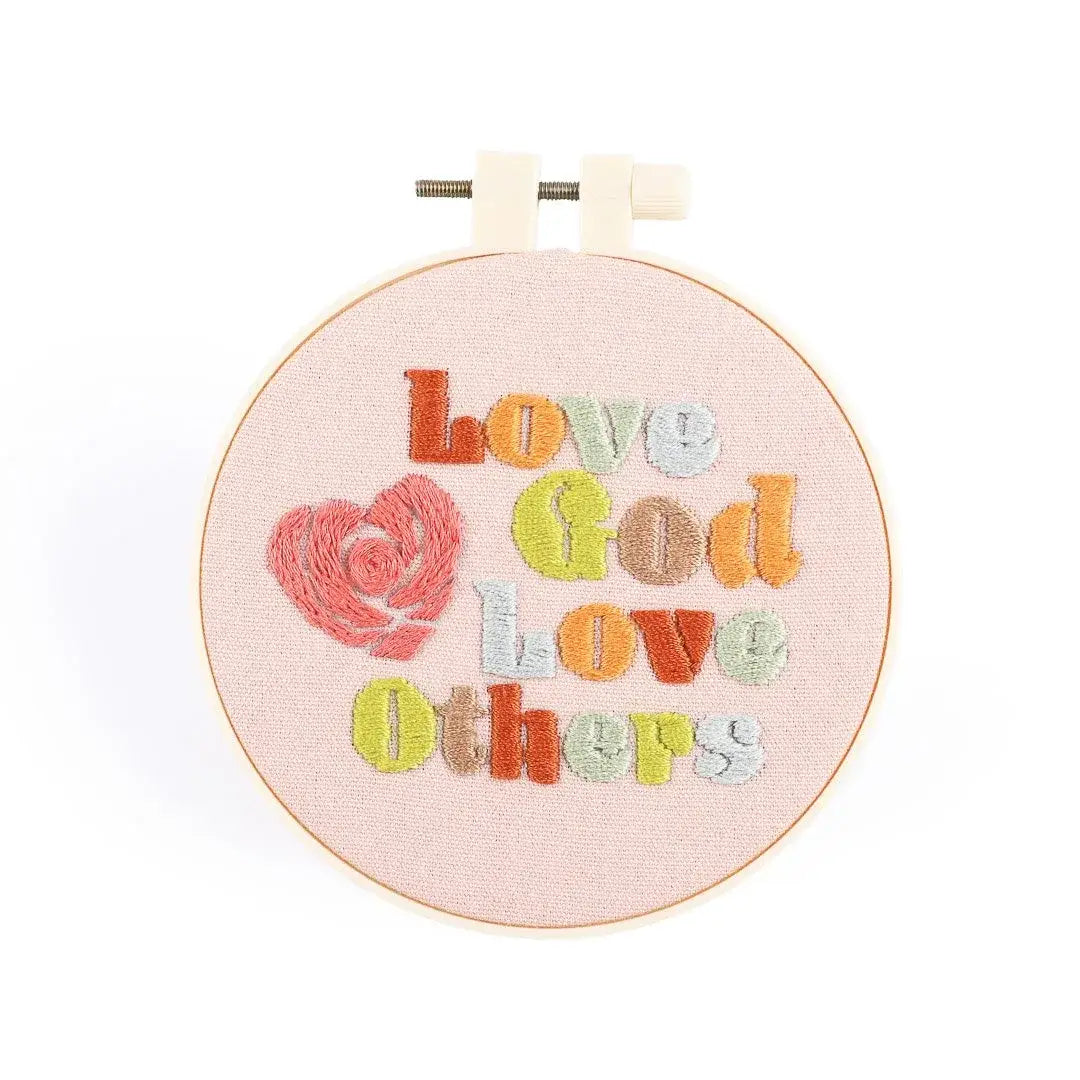 Love God, Love Others | Embroidery Kit